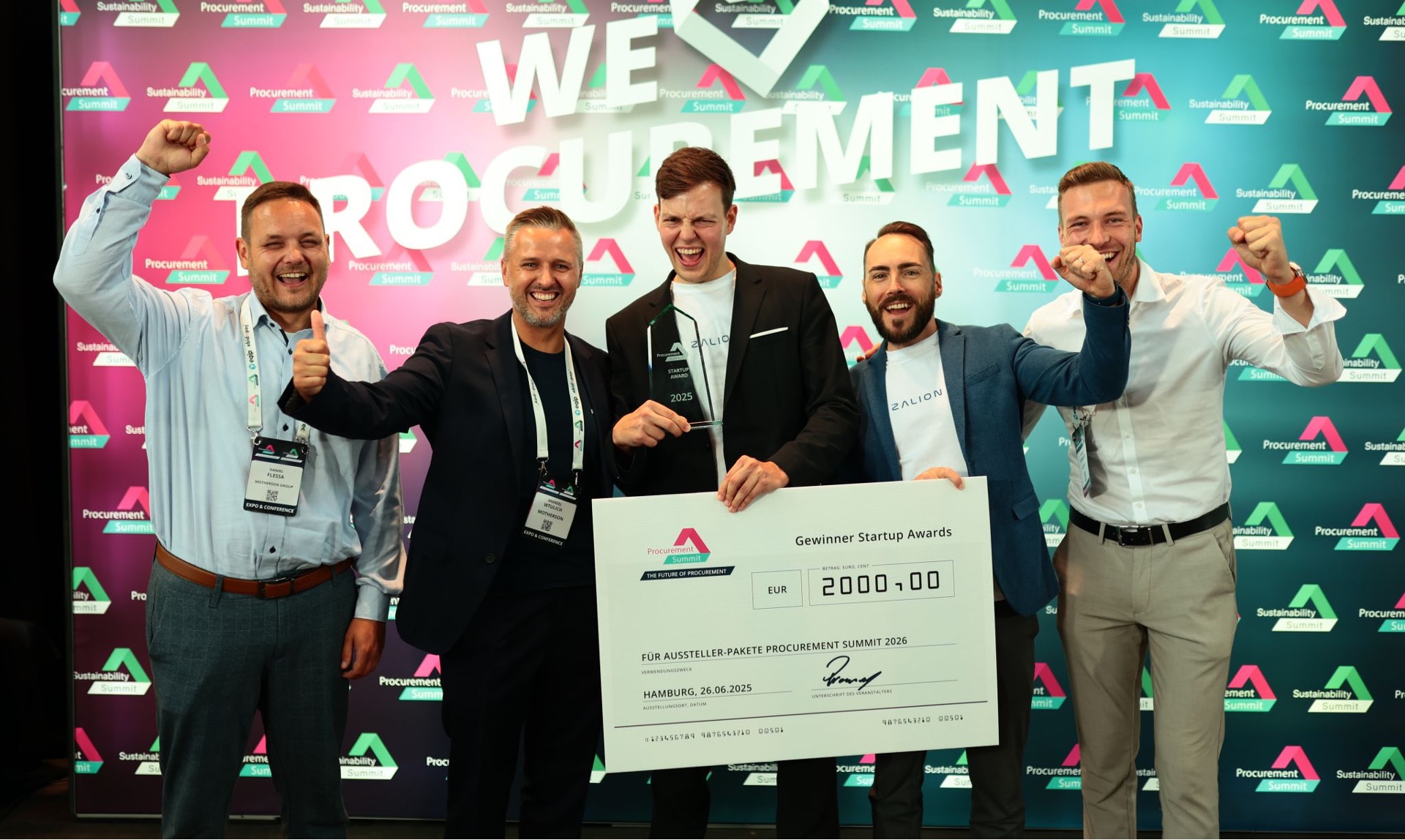 Procurement Summit Award Winner